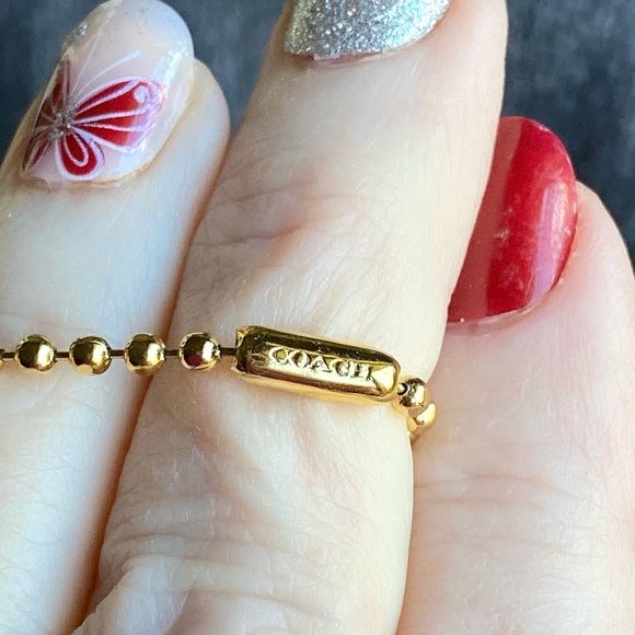 Coach Rare 3D round ball bag charm key fob in lilac pink with gold trim - HTF - Picture 5 of 6